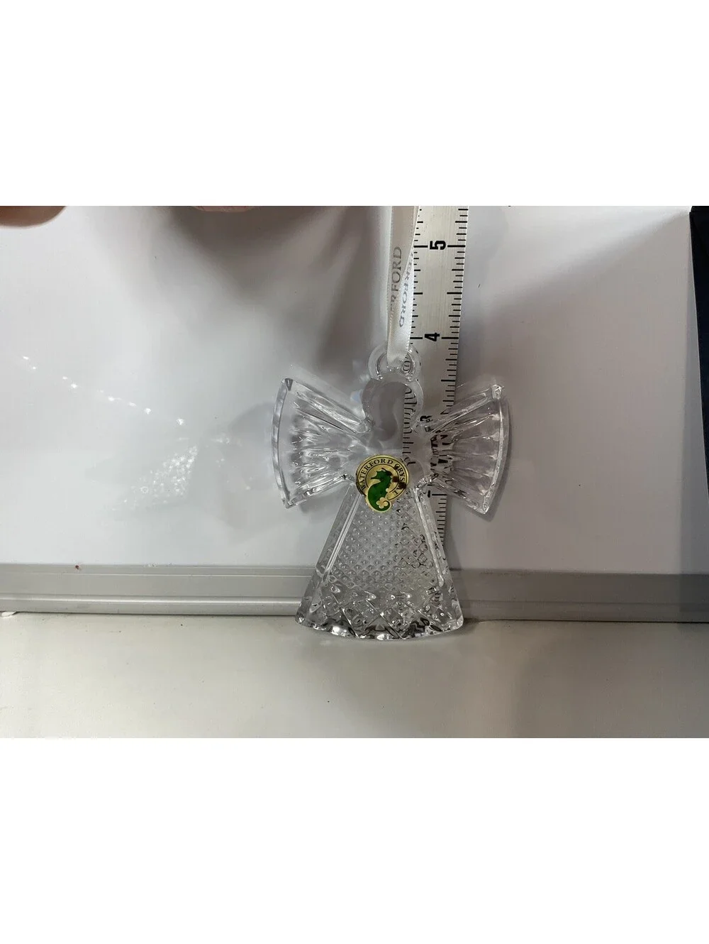 Waterford 2019 Cut Crystal Angel Ornament NIB